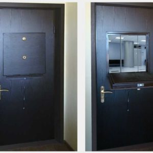 Противопожарная дверь с раздаточным окном / серия FRM7338