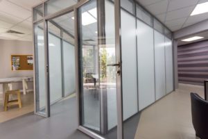 Алюминиевая противопожарная перегородка / серия FRM5198